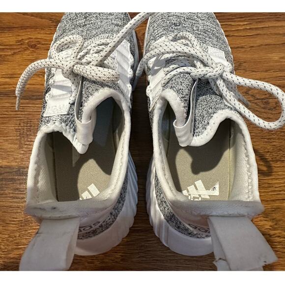 Adidas Women’s Kaptir Flow Knit Running Shoes Gray Sz 9 Lightweight Performance - Picture 9 of 10